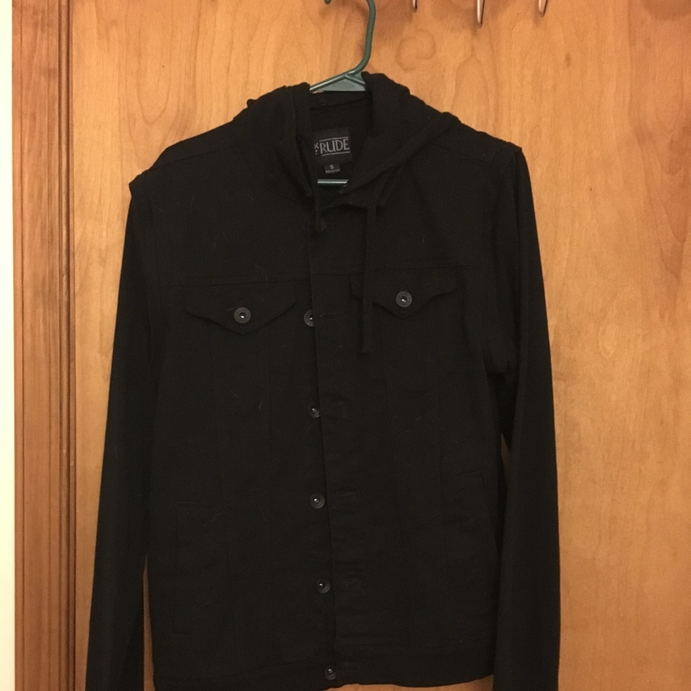 XXX Rude Men's Jean Jacket, size small